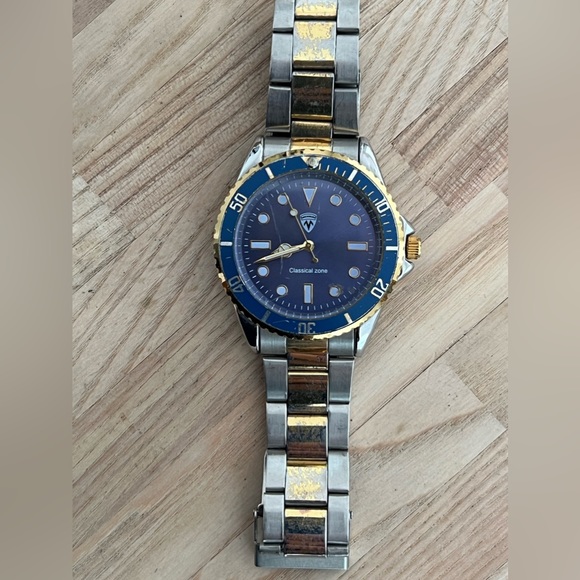 Micosum Men’s Watch Two atone Bracelet and Case Blue Dial - Picture 4 of 11